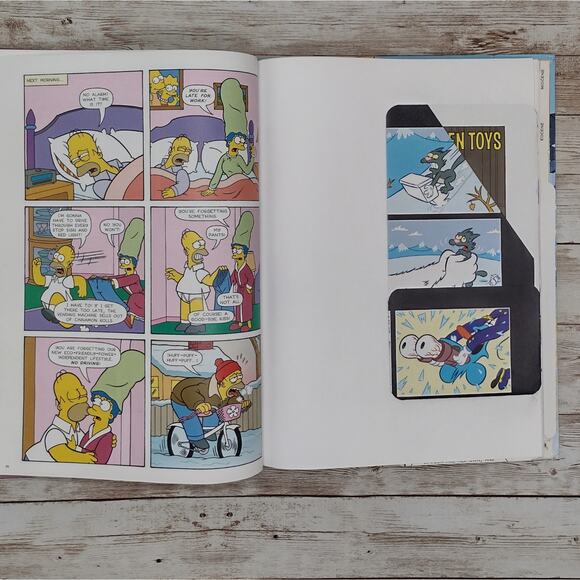 The Simpsons Altered Book Journal, Recycled Diary - Picture 16 of 16